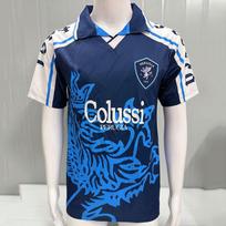 Vintažiniai 1997-1998 m. Perugia išvykos futbolo marškinėliai trumpomis rankovėmis Vyriškas futbolo komplektas S-XXL Large mėlyna
