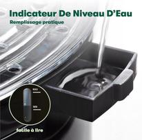Dviaukštis elektrinis garintuvas 7 l su automatiniu išsijungimu, 2 vnt.