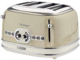Skrudintuvas Ariete Vintage 156/03, 1600W, 2 riekės, smėlio spalvos