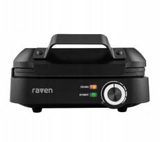 Vaflinė Raven EG007XL, 1500 W, su temperatūros reguliavimu, 4 vafliai