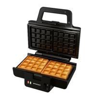 Vaflinė SilverCrest SW 900 A1, 900 W, juoda, dideliems vafliams