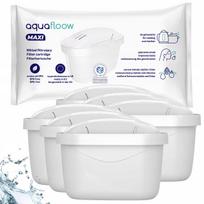 Vandens filtrai AquaFloow Maxi, 6 vnt., tinka Aquaphor, Brita, Dafi ąsočiams