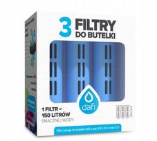 Buteliuko Dafi Soft ir Solid Blue vandens filtrai, 3 vnt.