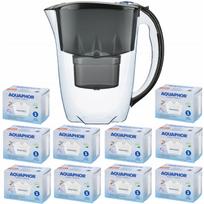 Vandens filtrų kasetės Aquaphor Maxfor Plus, 10 vnt., tinka ąsočiui Amethyst (juodos spalvos)