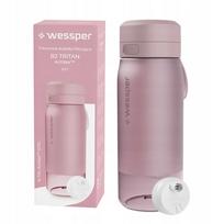 Gertuvė su filtru Wessper B2 TRITAN 0,5 l, rožinė