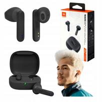 Belaidės ausinės JBL Wave 300 TWS, juodos, su giliu bosu