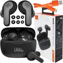 Belaidės ausinės JBL, į ausį, juodos