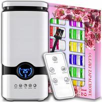Oro drėkintuvas su automatiniu valdymu, aromaterapija, 3in1, 12 eterinių aliejų, su filtru ir nuotolinio valdymo pulteliu