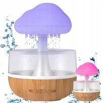 Oro drėkintuvas ir aromatų difuzorius HUMIDIFIER su LED lempa, belaidis, Cloud