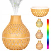 Oro drėkintuvas ir aromato difuzorius, 300 ml, su spalvotu LED apšvietimu