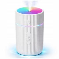 Oro drėkintuvas MINI su LED RGB, aromato sklaidytuvu ir naktine lempa, USB 2 viename