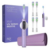Elektrinis dantų šepetėlis DentalForce su UV dėklu, 120 dienų baterija