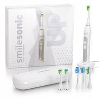 Ultragarsinis dantų šepetėlis Smilesonic UP, 96 000 judesių/min, 6 keičiami antgaliai
