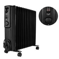 Alyvos radiatorius, 13 sekcijų, 2500 W, su termostatu