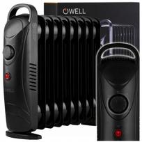 Elektrinis tepalinis radiatorius 1200W, 11 sekcijų, reguliuojamas termostatas