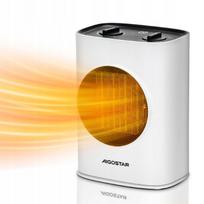 Keraminis elektrinis šildytuvas Aigostar, 1800 W, tylus, nešiojamas, baltas