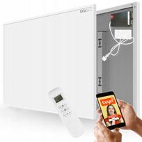 Infraraudonųjų spindulių šildytuvas su termostatu, WiFi, 700W, baltas, TUYA CGP-700TWP