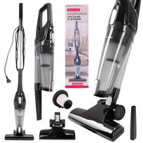 Rankinis ir vertikalus dulkių siurblys KAMILLE su HEPA filtru, lengvas, galingas, su priedais