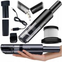 Nešiojamas belaidis dulkių siurblys automobiliui, 120W, su USB, Aipinyue