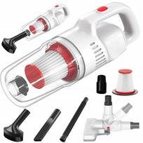 Belaidė dulkių siurblys, 120 W, tinkamas gyvūnų plaukams, 500 ml talpa