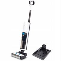 Elektrinė belaidė grindų plovimo šluota 2in1, 125W, LED, 30 min, 500 ml, balta