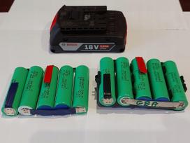 Atsarginė BOSCH GBA 18V li-ion baterija, 1,5–2,5 Ah