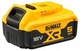 Akumuliatorius DEWALT DCB184, 18V, 5Ah, suktuvams