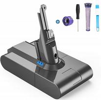 Atsarginė baterija Dyson V8, 6000mAh, su filtrais