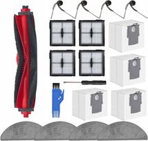 Šepetėlių, dulkių maišelių ir filtrų rinkinys Roborock Q10, S5, S5+, Q10V, V+, Q10 VF, VF+