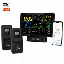 Oro stotis TermHoff TH-WS7 su WiFi, barometru ir 2 papildomais jutikliais