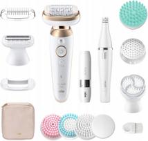 Veido ir kojų epiliatorius Braun 9-681 3D SkinSpa FaceSpa, 12 priedų