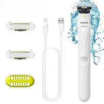 Barzdos ir kūno plaukų trimeris PHILIPS OneBlade Intimate QP1924-30, 2 peiliukai