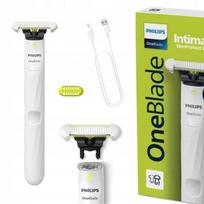 Moteriškas bikini ir kūno skustuvas PHILIPS OneBlade su apsauginiu dangteliu