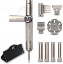 Plaukų formavimo džiovintuvas Cecotec AirGlam 8in1 Flex, 1400 W, šampano spalvos