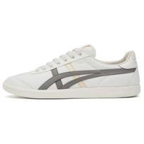 Onitsuka Tiger Tokuten Fabric Synthetic Leather Lightweight Durable Slip-Resistant Breathable Low-Top Sneakers Unisex Sneakers White Gray 1183A862-108 37 gray