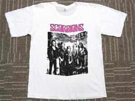 Scorpions grupės marškinėliai roko grupė Trumpomis rankovėmis S-5XL FL0394 Unisex marškinėliai L gray