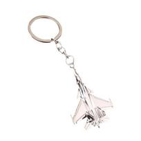 Airplane-Shaped Keychain for Women Men, Funny Pendant Charms Keychains Accessories Gifts for Car Key Ring, Backpacks, Hand gray