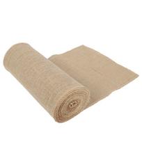 Handmade Jute Burlap Roll Reusable Burlap Ribbon Fabric Hessian Ribbon  Floral Art beige