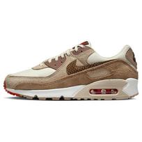 Nike Air Max 90 Se Pale Ivory Snakeskin Swoosh Women's DX9502-100 41 brown