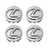 4 vnt. Automobilio rato centrinis dangtelis, ratlankio apdaila, atsparus vandeniui, skirtas Lexus IS250 IS200 CT200h GS300 LS430 RX450h LX570 IS300 ES RX LS ydzh27 sidabras