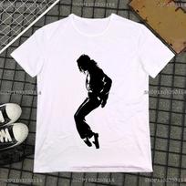 2025 New Michael Jackson T-shirt Design Custom Women's Fashion Printing T-shirt High Quality Art T-shirt Plus Size Cotton Tops S black