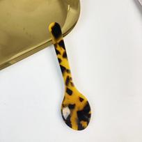 Acrylic Ice Spoons Cream Coffee Spoons Caviar Spoons Stirring Spoons Dessert Spoons Teaspoons Kitchen Crafts Tableware brown