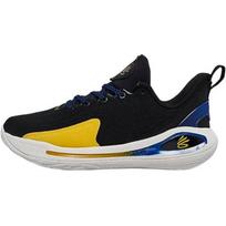 Under Armour Curry 12 Atsparūs trinčiai Žemi Vaikų Krepšinio Batai Juodi Balti Vaikams 3028198-001 28 balta