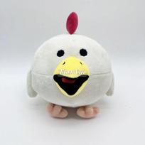 Cute Chicken Gun Plush Gift Toy Soft Stuffed Doll For Gift 26Cm white