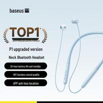 Baseus Upgrade Neckband Bluetooth Sports Earbuds mėlyna