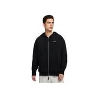 Nike Therma-Fit Devin Booker Fleece Warm Loose Fit Hooded Long Sleeve Jacket Men jackets Black HJ3898-010 2XL beige