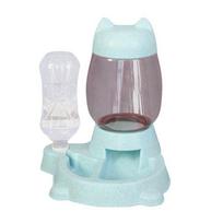 Cat Feeder Automatic Dispenser Cat Food Bowl Pet Drinker Cat Feeder, Automatic Water Dispenser, Cat Food Bowl mėlyna