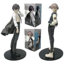 22cm Bungou Dogs Anime Figure Youth Dazai Osamu Action PVC Model Doll Toy Collection Nakahara Chuuya Statuette black