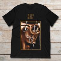 Band Sleep Band T Shirt Black Size S To 4XL Cotton Gifl NL3009 Unisex T-Shirt XXL brown