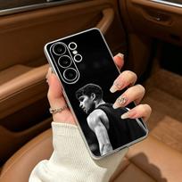 C-Carlos -A-Alcaraz-Tennis Phone Case For Samsung S25,S24,S21,S22,S23,S30,Ultra,S20,Plus,Fe,Lite Transparent Cover Samsung S205G black